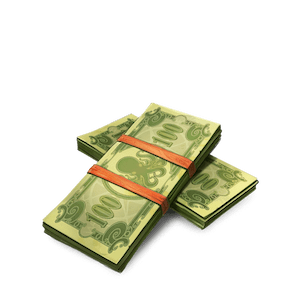 50 coins to money